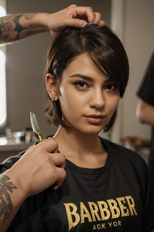 Hair cutting style 