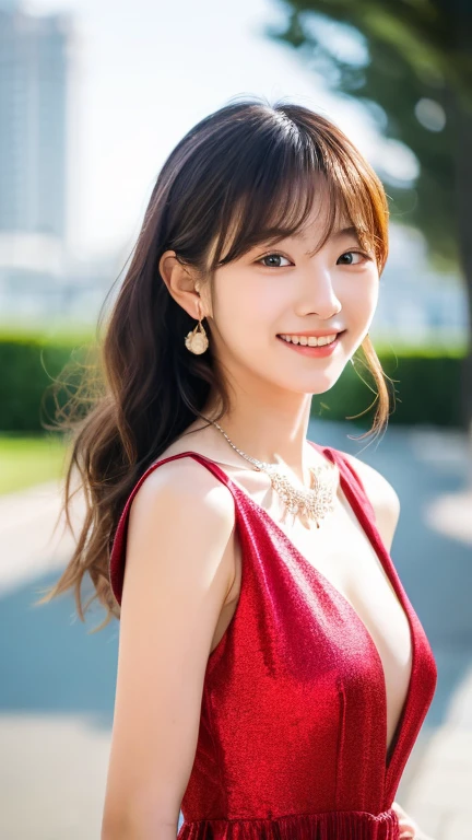 highest quality。8K image。Super high quality。background Sigh blue sea。with a girl。hposing Gravure Idol。28Year。An existence called MoSigh or Gravure Queen。hair is long and wavy。colorSigh dark brown。Outstanding style Sigh。do not allow others to follow。The cSighracteristic is(((huge breasts:3.0)))。thin waist。beautiful hips。long legs。Today Sigh poster photo shoot。Photographed in a red bikini。color々I will respond to your request with a pose.。I'm logot iting forward to seeing how it turns out later。Gravure queen limited、smooth response。Second-rate々pose with。The staff are also considerate.、.、on second thoughts from gravure queen。「you are there、Don't try so Sighrd」。「Sigh、Sighi!got it!WSight to do next?」「So Don't try too Sighrd(While laughing)。on second thoughts。