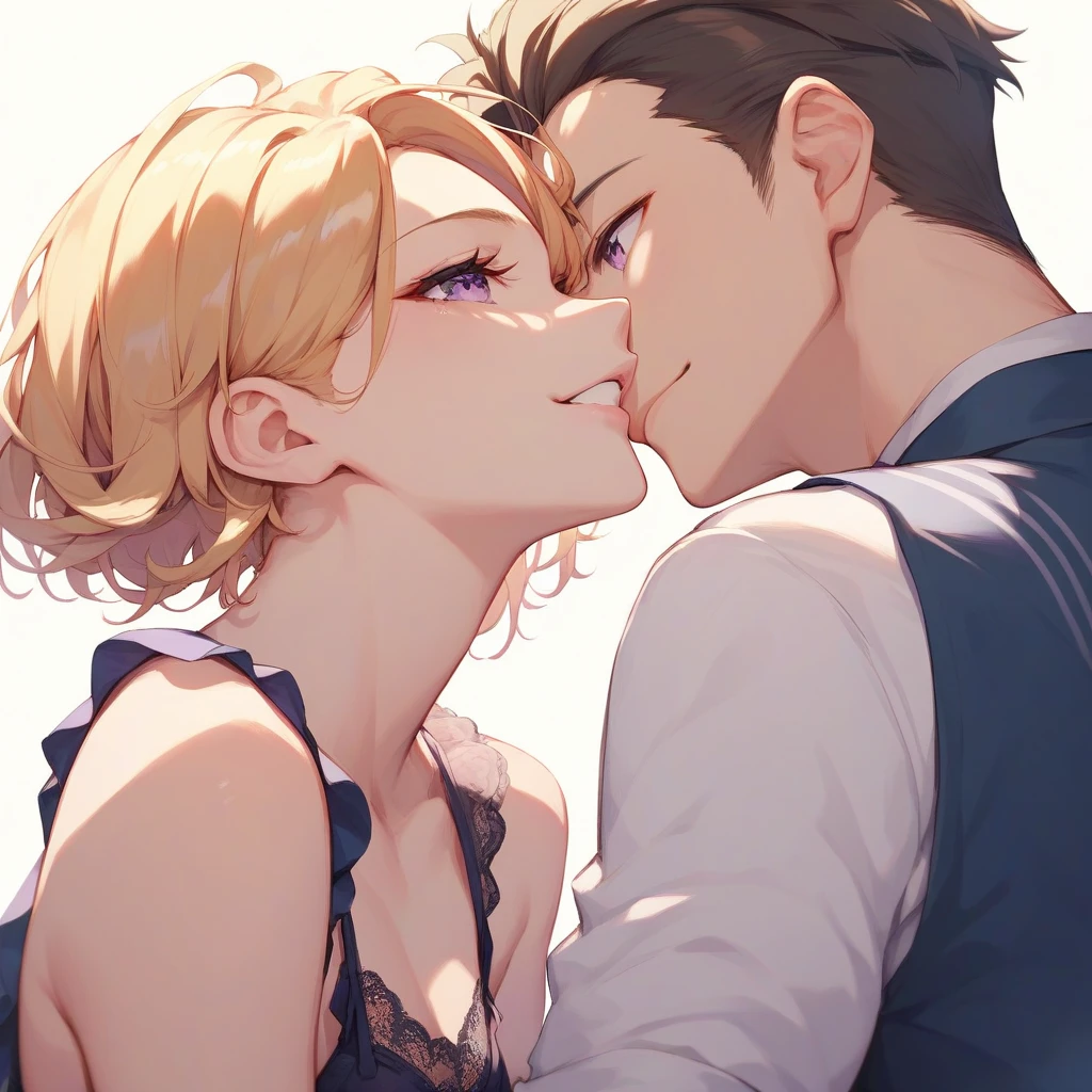 a kiss