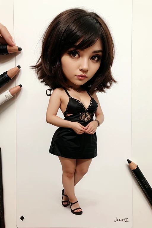 make a character , style is chibi type