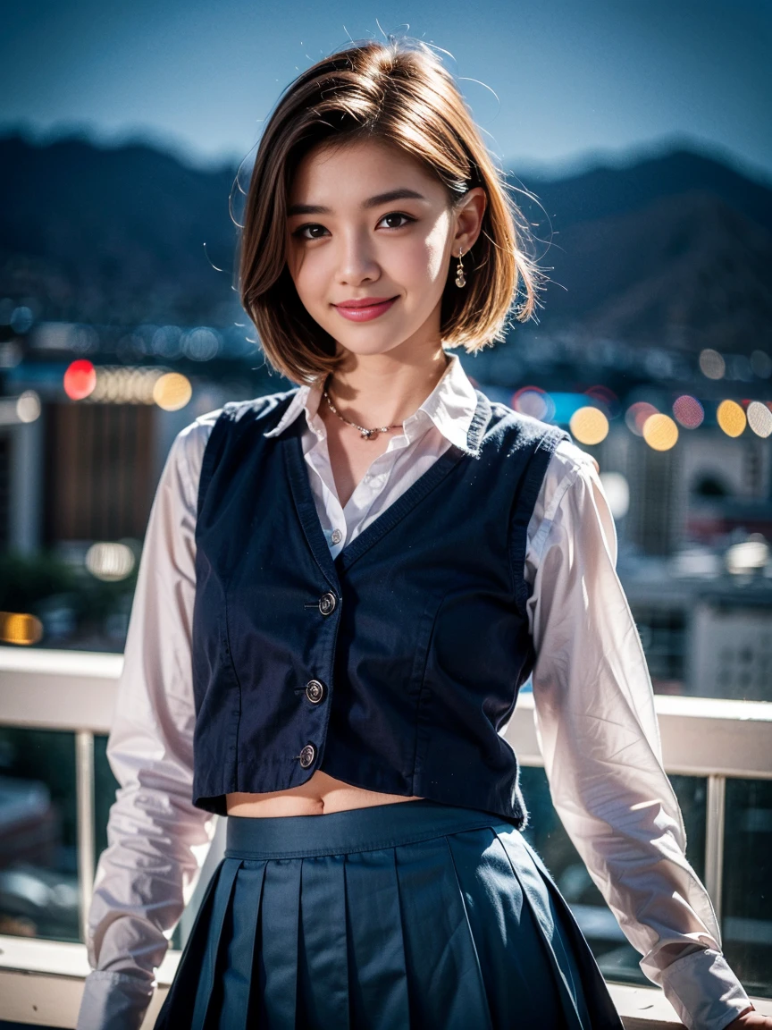 raw photo, 1girl, cute face, beautiful face, medium breast, collared blouse, White blouse, pussy, nipple, light smile, detailed skin, simple background, Above the knee, (skirt lift:1.2), skirt lift pov, panty pull, shirt lift up, bra lift up, constricted waist, shirt_lift, yoko shogenji, skirt_lift, marie, shiny skin, frontal face, wallpaper, photorealistic, depth of field, masterpiece, best quality, anatomically correct, super detail, textured skin, accurate