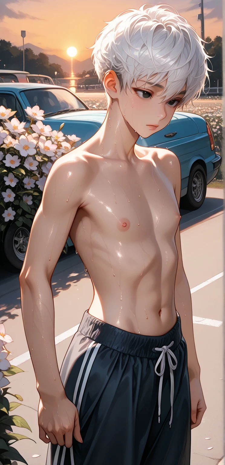 she male nude on road