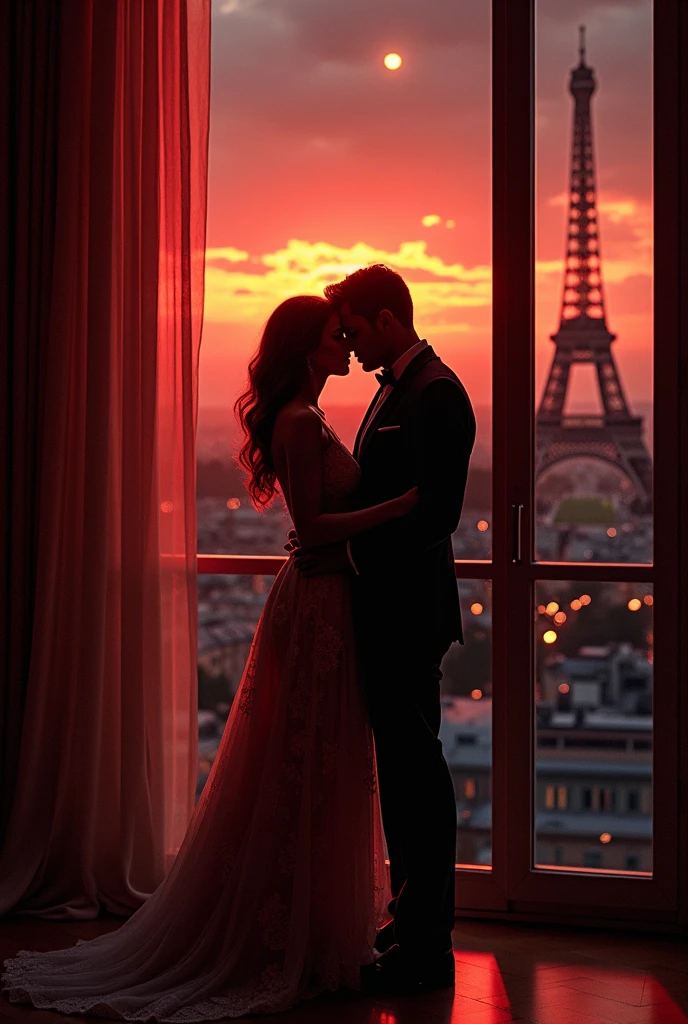 A pretty 2 girl gets her pussy fucked by a man in Paris