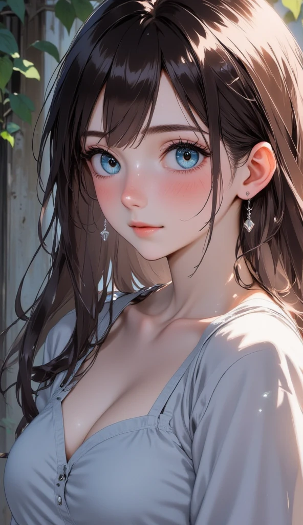 (realistic, photo-realistic:1.37),(8k, RAW photo, best quality, masterpiece:1.2), cute DJ Girl, ultra-detailed, heart-shaped pupils, physically-based rendering, ultra high res, kodakvision color, shot on Arricam LT Camera, bokeh, sharp focus, looking at viewer, photorealistic, realistic, solo, photorealistic, best quality, extremely detailed face, extremely detailed eyes and face, beautiful detailed eyes, absurdres, incredibly absurdres, haunting smile, Messy hair, floating hair