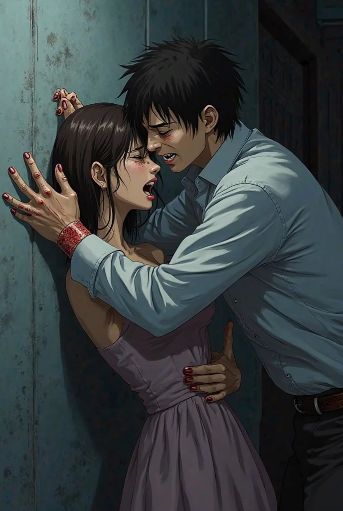 One girl、One Girl、Short、Younger、Lower school year、Baby Face、flat chest、supright straddle、hug、from side、vaginale,sex、There are a lot of tough looking yakuza in the background、gang rape、rape、Forcibly、At the yakuza office、Hardcore、Nipples、Gang Rape、fellatio、男のチンコをPussyに挿入、Pussy、Covered in semen、Watery eye、Marks of being beaten、Violence、Scared、Fashionable clothes、Half naked、Dynamic Angle、masterpiece、best quality、ultra-detail、My hair is messy、Trying to escape、Being stripped、scared、fear、Sweat、Sperm is dripping from the mouth、There's sperm in my hair、Violence、Yakuza、mafia