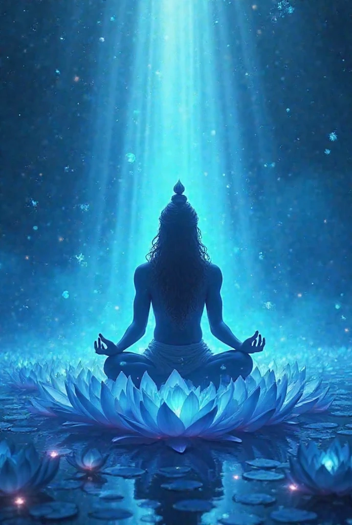 Lord Bishnu sleep in the eternal sea