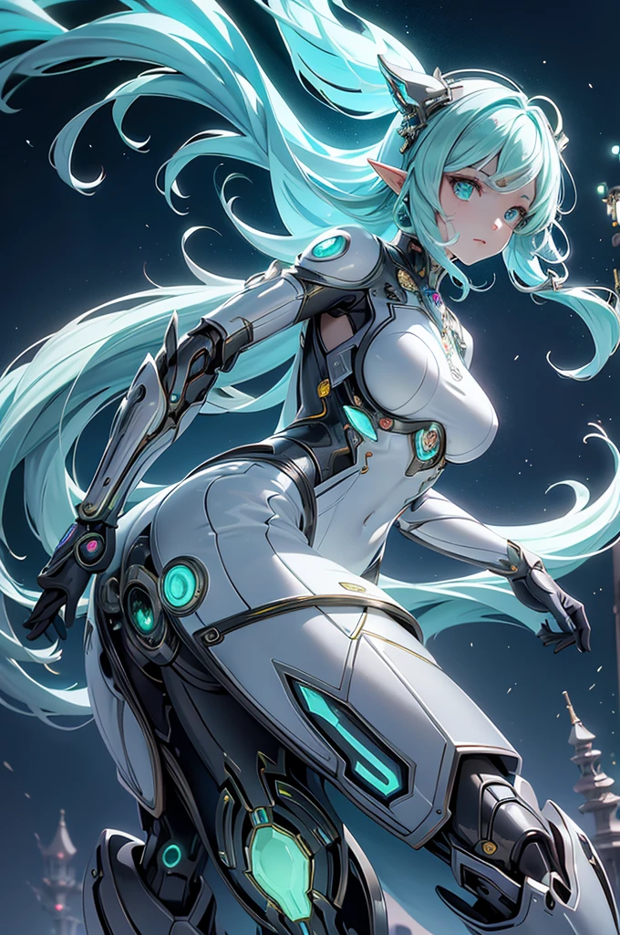 (La mejor calidad,A high resolution,Ultra - detallado,actual),Ariana Grande dentro un tubo de vidrio grande,(Cyborg android body made of glass and transparent white and silver plastic.:1.4), (cuerpo de vidrio transparente:1.4) filled with green liquid, (ciborg conectado a cables al tubo de vidrio:1.4) , fondo laboratorio, More detailed 8K.motor irreal:1.4,UHD,La mejor calidad:1.4, fotorrealista:1.4, textura de la piel:1.4, obra maestra:1.8,obra-prima, mejor calidad,objeto Objeto], (detailed face features:1.3),(Las proporciones correctas),(Ojos hermosos azules:1.4 ),  (pose vaquero), (ciborg dedos detailed :1.4),( tubo de vidrio :1.4), ,( ciberpunk 2.1), (estilo kawaii :1.4),( perfect anatomy) 
