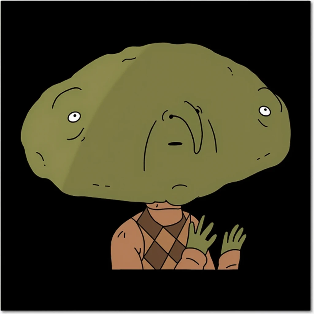 yellow rich frog enjoys victory over green frogs detail and background meme coins and mountains nature