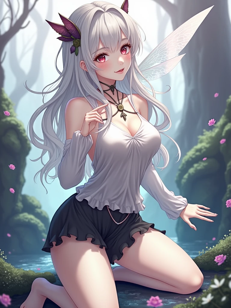 gran calidad ++ Extremely detailed high resolusionolution, very aesthetic, ojos expresivos, (((Cara perfecta))), (((face symmetrical))), ((good anatomy)), (((manos perfectas))), (((8k))), UHD, Fondo de pantalla HD, (((alta calidra detallada, (((((1girl)))))), solamente, Obra maestra, La mejor calidad, high resolusion, Altamente detallado, (illustration), hermosos ojos detallados, (((combatant))), (((1girl))), ((((cuerpo completo)))), (((((((illyasviel von einzbern)))))), ((princess_celestia)), ((((forma humana)))), ((princesa celestia humanizada)), Celestia, Celestia de My Little Poni, celestia en forma de milf, Cabello largo y ondulado, (((Ojos rojos))), (((strapless tube dress))), (((purple heart promise))), (((white dress))), (((milfication))), (((mature female))), (((gigantic breasts))), (((orejas blancas de pony))), (((Dedos detallados))), (((alas blancas de angel))), (((cuerno dorado de unicornio))), Dedos precisos, Manos no antinaturales, strange eye, columnas griegas, exterior, hermoso bosque majestuoso, hojas de parra rodeando las columnas, arbustos de flores por todas partes, cielo despejado, bright sunny day, water lilies, bosque celestial,