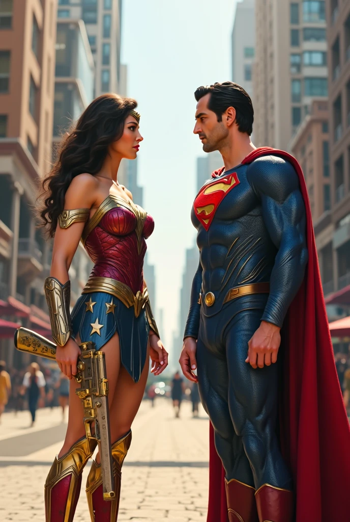 Deadpool y wonder woman 