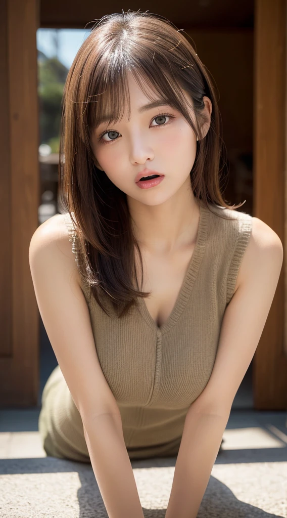 ((Top Quality, 16k, Masterpiece: 1.3)), Aya Shiina, 27-year-old Asian woman, Beautiful woman with perfect figure: 1.3, (Brown hair)), ((Beautiful breasts: 1.3)), (Shower, cloudy water)), (Transparent underwear with bristles)))), (Bathroom)), ((Pose)), ((Sensual)), ((Squatting, spreading your legs)), (Drenched breasts)), ( Drenched hair))), transparent underwear that bites in, streaks, hair that covers the beautiful pubic area