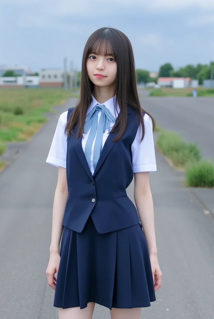 (​masterpiece:1.3), (8K, Photorealsitic, Raw photography, Top image quality: 1.4), Classy elite girl sitting on a park bench, wearing japanese school uniform, Wear ultra-realistic pantyhose、japanese girl school uniform, Japan school uniform, wearing headmistress uniform, Young Pretty Gravure Idol, photograph taken in 2 0 2 0, dressed as schoolgirl, Wearing school uniform, Wearing a strict business suit, Young skinny gravure idol, Seifuku