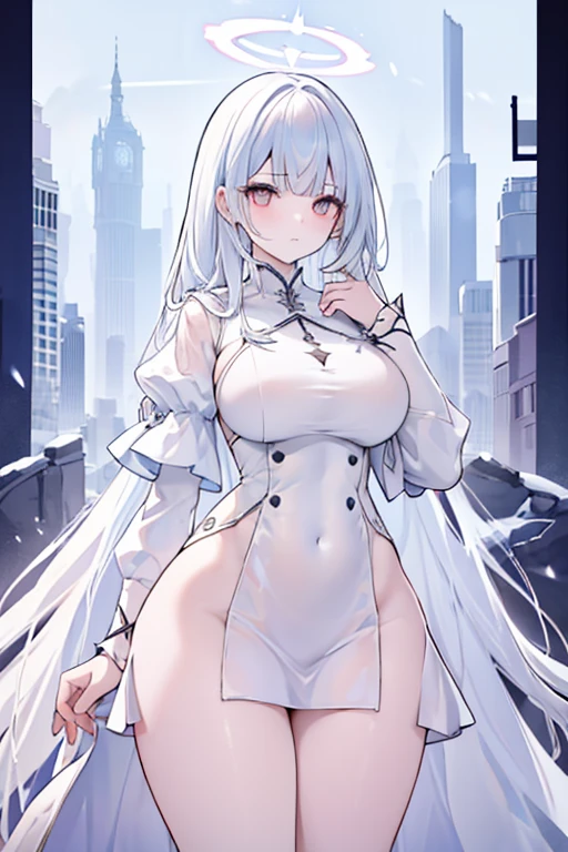 A girl stands on the rooftop of a high-rise building with a panoramic view of late-night Tokyo below.、She has a short bob with a white lob of hair and wears a large black witch hat with sapphire jewelry.、A high school student wearing a navy blue separate swimsuit with a white ribbon、She wears a large witch's hat with a small sapphire accessory、A few star creams、Beautiful starry sky、Beautiful night view、large witch's hat 、Navy blue bikini pants that dig into your stomach、Small breasts、Small breasts、Navy blue swimsuit top with white frills、I see my stomach、The area around the stomach is bare skin.、Belly button、Halterneck bikini、