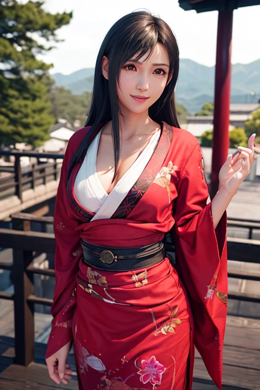 最high quality、high quality、Best image quality、8k、最High resolution、High resolution、最high quality、masterpiece、Detailed and realistic human body、Detailed and realistic skin、Realistic face in every detail、Realistic eyes down to the details、Realistic lips in every detail、Realistic teeth in every detail、Detailed and realistic ears、Detailed and realistic hair、Detailed and realistic weapons、Realistic reproduction of every detail、Realistic fingers in every detail、(Beautiful Hands、thumb１reference４)、Realistic feet down to the last detail、((Beautiful Japanese Girl))、(Japanese Model), (Japanese women)、((18 year old beautiful girl))、(Black Hair)、(Random Hairstyles)、((whole body))、((Beautiful upturned breasts))、(slim style、Slim fit)、(whole body光沢肌、Fair skin)、Soft natural light、Long-sleeved kimono、kimono、yukata、Japanese tradition、Japanese garden、((See-through mesh(花柄入りkimonoを着用))、((sit under the cherry tree(Poses to make your thighs look beautiful))