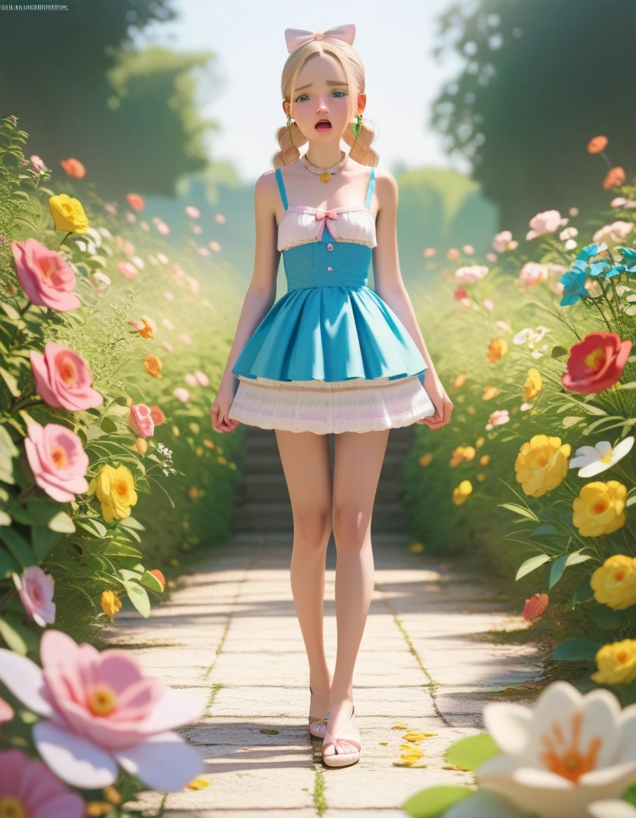 one chica, (una chica de belleza, chica delicada:1.3), (14 years old:1.3),
ROMPER, ((ropa de mucama、beautiful pubic hair:1.4)),
ROMPER, claridad extremadamente fina, (symmetrical eyes:1.3),
ROMPER, (vista de calle:1.3),
ROMPER, small breasts, Brown eyes, flequillo partido, ((cabello plateado:1.3)), chica,((Todo el cuerpo:1.3))、
ROMPER, (Detalles de ojos y rostro.:1.0),
ROMPER, (Obra maestra, Of the highest quality, super detailed, cara detallada, 8K) 、((dynamic pose:1.3))、((beautiful pussy:1.5)), (lluvia agua cayendo :1.4), (mostrando panties :1.4)