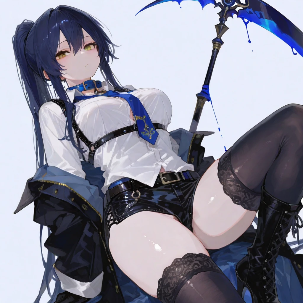 (ultra detailed,highres,absurdres,absolutely resolution:1.3),
(rain:1.4), (messy room,debris,rubble:1.4),
(outdoors,abandoned hospital,desolation,wasteland:1.3),
1girl, solo, clothes reflecting light, cinematic lighting, BREAK
(lying,on back:1.4), (facial profile:1.3), (lie supine,spread legs:1.3), (pussy:1.3), shoot from above, (dead girl:1.2), BREAK
(cum in pussy:1.3), (creampie,cum_pool:1.4), A lot of semen is overflowing from her vagina, Semen is dripping on the floor, (cum,after sex:1.3), BREAK
(expressionless:1.4), (((empty eyes))), drooling, (saliva trail):1.3, (streaming tears):1.3, (open mouth):1.2, BREAK
(laura arseid,navy blue hair,very long hair,long ponytail,hair bow,hair between eyes,bangs,forehead:1.3), BREAK
laura arseid, (navy blue pencil skirt,navy blue vest,white coat,belt:1.3), green shirt, ascot, BREAK
(black thighhighs,lace,wearing beige boots:1.3), lace-up boots,