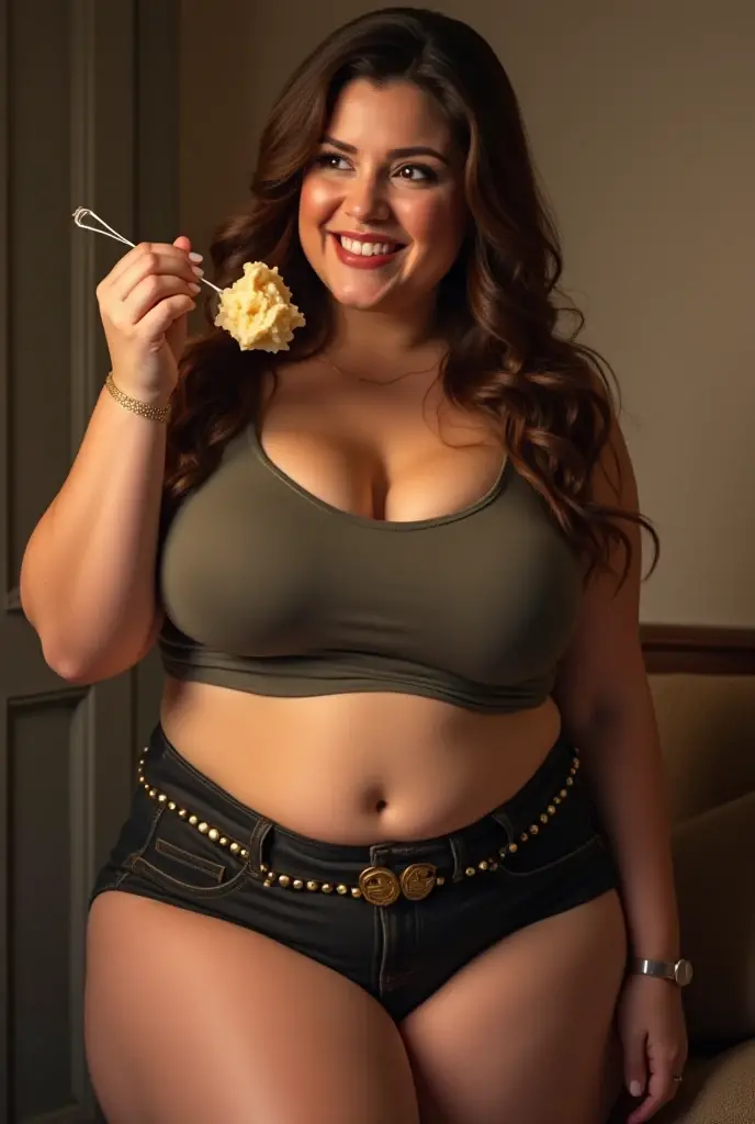 Thanksgiving turkey dinner sitting at table, sexy red dress, sneak peak at panties,  panty showing, showing underwear, legs crossed in pink dress , black girl, african American, Light skin african busty but fit black girl in a pink dress showing white underwear, legs spread, flat tummy, in shape, full body shot, sexy out fit, showing curvy figure, posing at a Thanksgiving turkey dinner, bright sunny day, huge breasts, seductive face, smiling, look at camera and seducing expression, erotic adult 25 yo, volumetric lights, intricate details, (ArtStation:1.2)