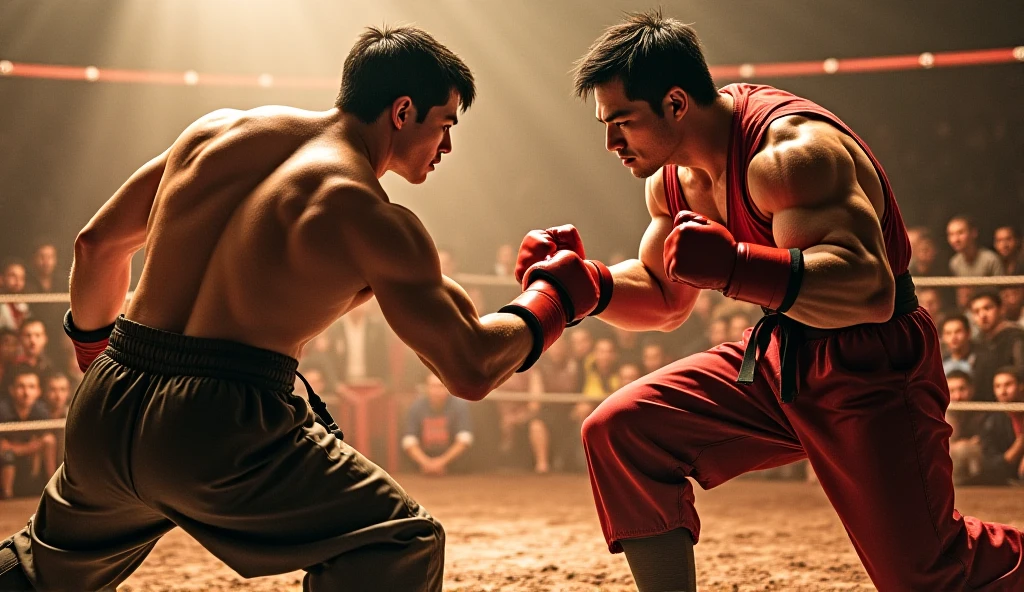 Make me a boxer against muay thai