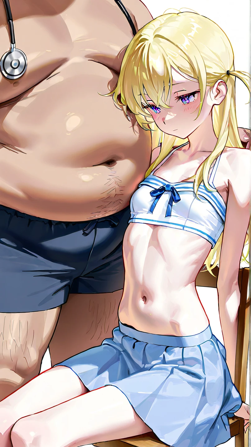 they have children、Score 9、Score 8 up、Score 7 up、Score 6 up、Ratings clearly stated、BREAK、High definition、Perfect Face、Grin、Mordred(Fate)、Blonde、Denim shorts、White tube top、Red jacket、1 lid、Outdoor、Are standing、focusing、Serious、Proud、Dick Girl、Excessive sweating、Sweaty、sweating、Thick thighs、Wide hips、Small breasts、Venus Body、Hourglass body、Lid only、Looking up、solo、soloフォーカス、soloふた、Are standing、Muscular、Wet、Visible veins、ball、非常にVisible veinsball、Big penis、なball、flaccid、))Teasing Viewer、
