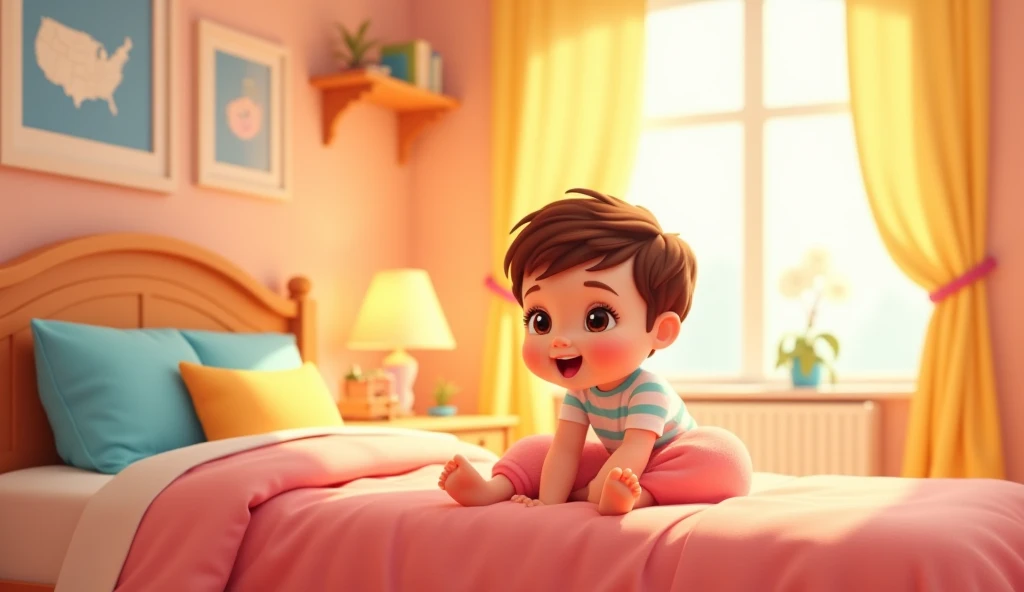 pretty,Disney style,Sun room,get up,pajamas,cute