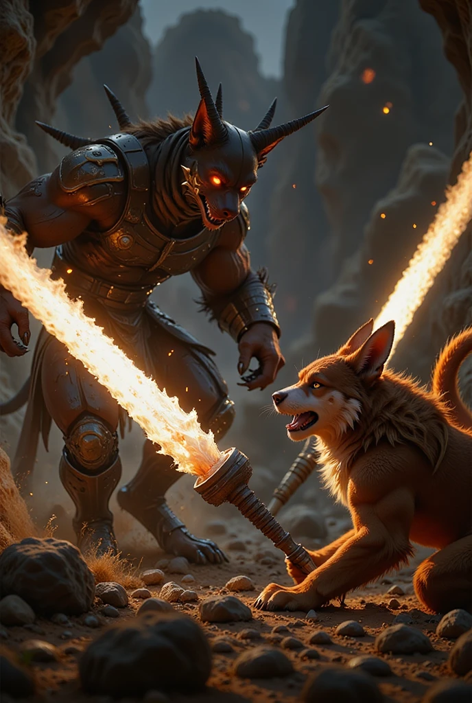 Couple of Sexy young anthro furry wolfes male mercenary warriors, slim endomorph muscular, handsome gay model male apperance, they are fighting with swords in forest ancient battle, sword duel, angry anger look, rage, sword scars, worn out leather skimpy armament, low on hips heavy leather belt, old very worn out skimpy dirty linen material jockstrap, old yellow dirty worn out stains on white sawn jockstrap, very visible "x" brown seam pattern on the jockstrap, studded skimpy armlets breastplate armor, skimpy breastplate, leather bondages, fingerless leather gloves, smelly unwashed furr, dirty body look, both of them hold blooded sword in hand, proffesional anathomy, correct anathomy, five fingers, correct muscules building, proffesional perspective, professional composition, proffesional cinematic sword fight scene, correct sword hold in hand, onehit another sword, one parry the hit ckashing both swords, sword clash, crossed swords, big heavy swords, one wolf same look lies under tree dying pierced with spear in chest, blood, bloody battle, bloody swords, blood