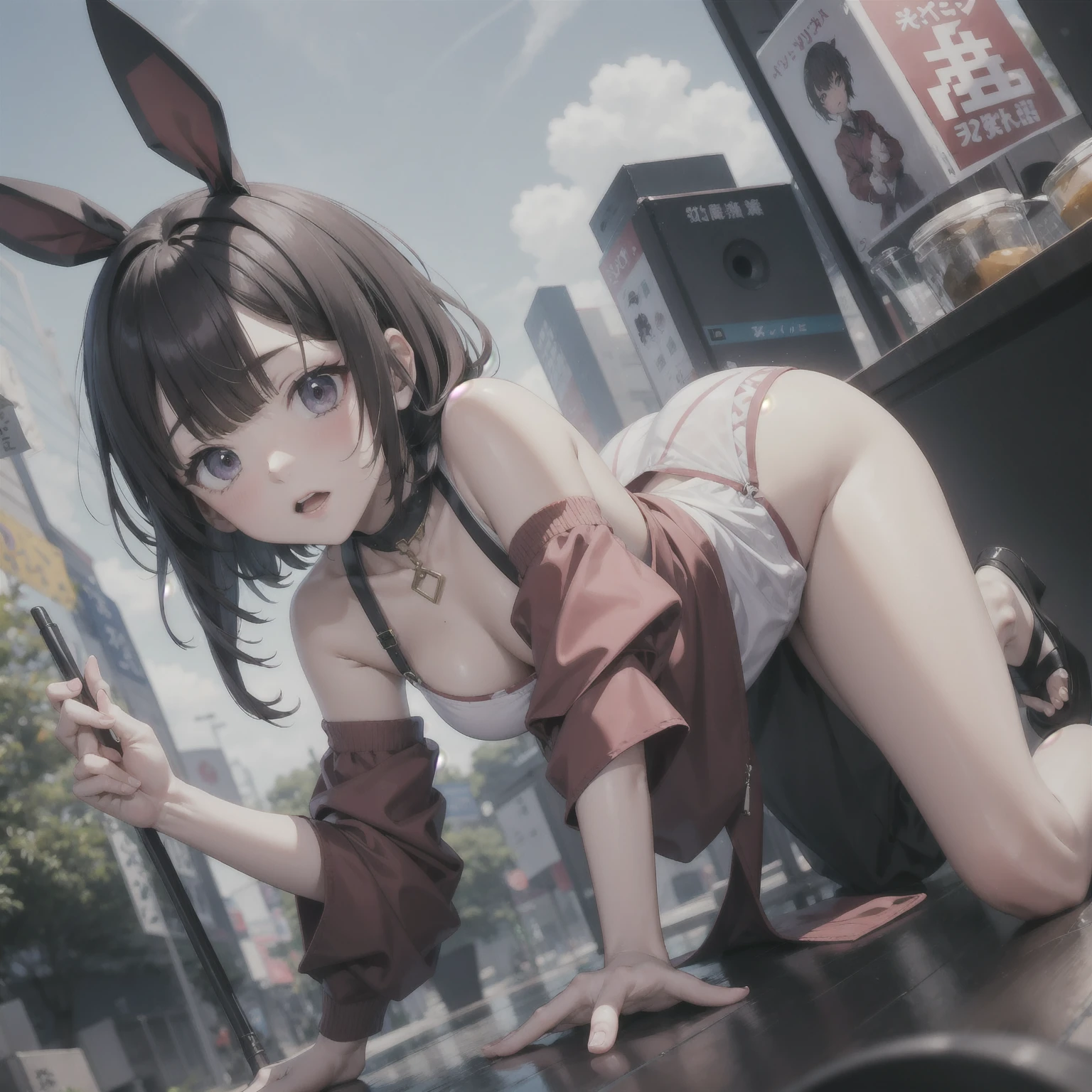 Anime girl、naked