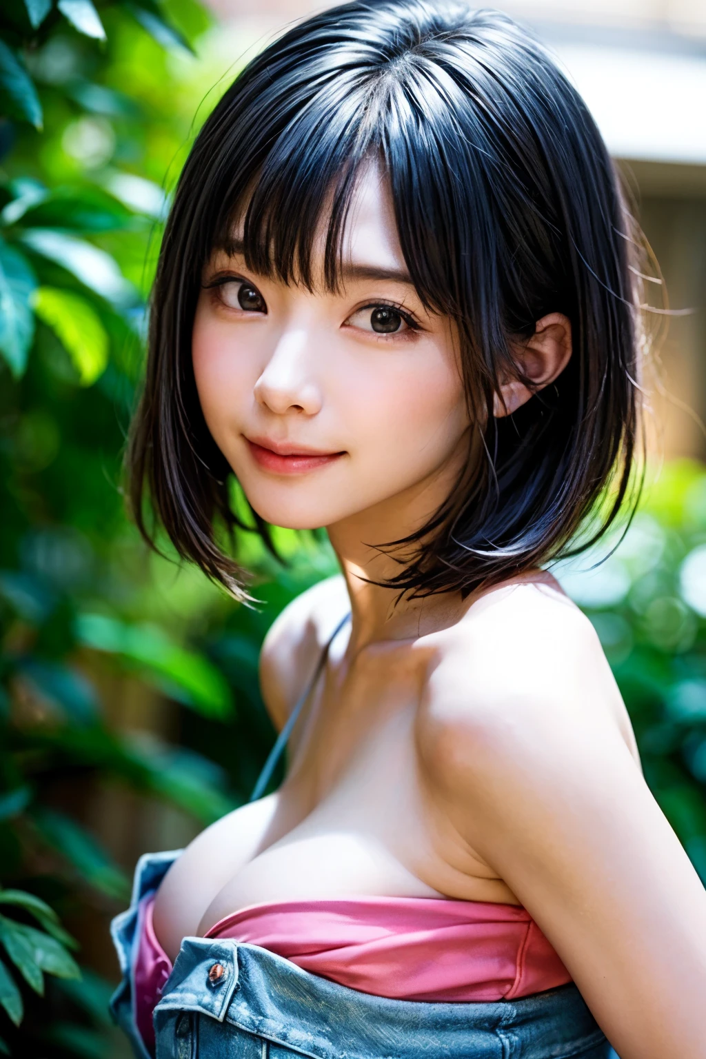 (8k、RAW Photos、Highest quality、masterpiece:1.2)、(Realistic、Realistic)、1 girl、Japanese women、30 years old、((Completely naked、whole body、Large Breasts、Sitting on the ground with legs open、whole body、View from the front、 Girls))、(((NSFW)))