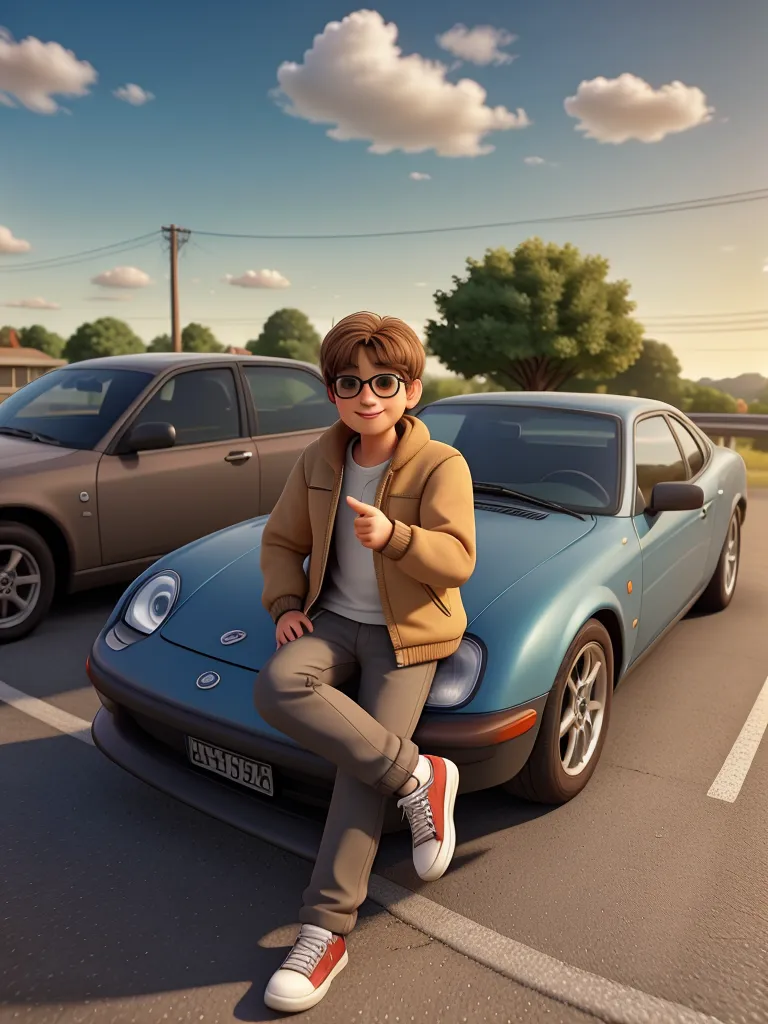 Um retrato fotografia de corpo inteiro de (((a 4 ))), (((boy ))), black jacket, epic realistic, foto, desbotado, cores neutras, hdr, cores mudas, cena intrincada, artstation, detalhes intrincados, vinheta, detailed, detailed face, intricate, vivid colors, burning car in background.