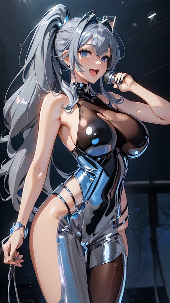 (masterpiece:1.2, Highest quality,Highest quality),(Very detailed:1.3),8k,wallpaper,(fantasy digital art:1.2),Physically Based Rendering,Ultra-fine painting,Narrow your focus,break(Middle-aged women),She is a liquid metal woman,(((Her body is liquid metal:1.6))),(Beautiful Face),(Beautiful Eyes),(perfectioneyes:1.6),(Glowing Skin:1.2),(Random Hairstyles),(Random hair color),break(A lewd liquid metal body that clearly shows the shape of the body:1.6),(Satanic attraction),(Big Breasts:1.3),(Sexy thighs:1.3),(Sensual),(Voluptuous),((front:1.6)),(((whole body:1.6))),(look at me),BREAK(((hand,detailed,perfection,perfectionion,hand,Holographic))),(Detailed hand:1.6),(Beautiful female hand:1.6),(Portrait of the Goddess,Diffuse reflection of light)