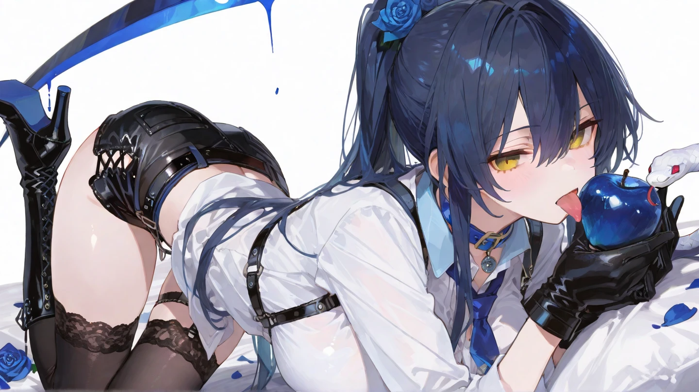 NSFW,masterpiece,Highest quality,High resolution,Super detailed,Roxy Migurdia\(Mushoku Tensei ~If you go to another world, you'll get serious~\),Small breasts,Blue Eyes,Blue Hair,Long Hair,Braid,Twin Blade,shirt、Long sleeve、Black Skirt,(teacher),(gentlemen),Iron Collar,Astonishment,Embarrassed,sexual excitement,Estrus,blush,((Squirting)),Sweat,heart,Fantasy,firm,(male),Having sex,Insert,Creampie,Are standing,forward leaning posture,From the side