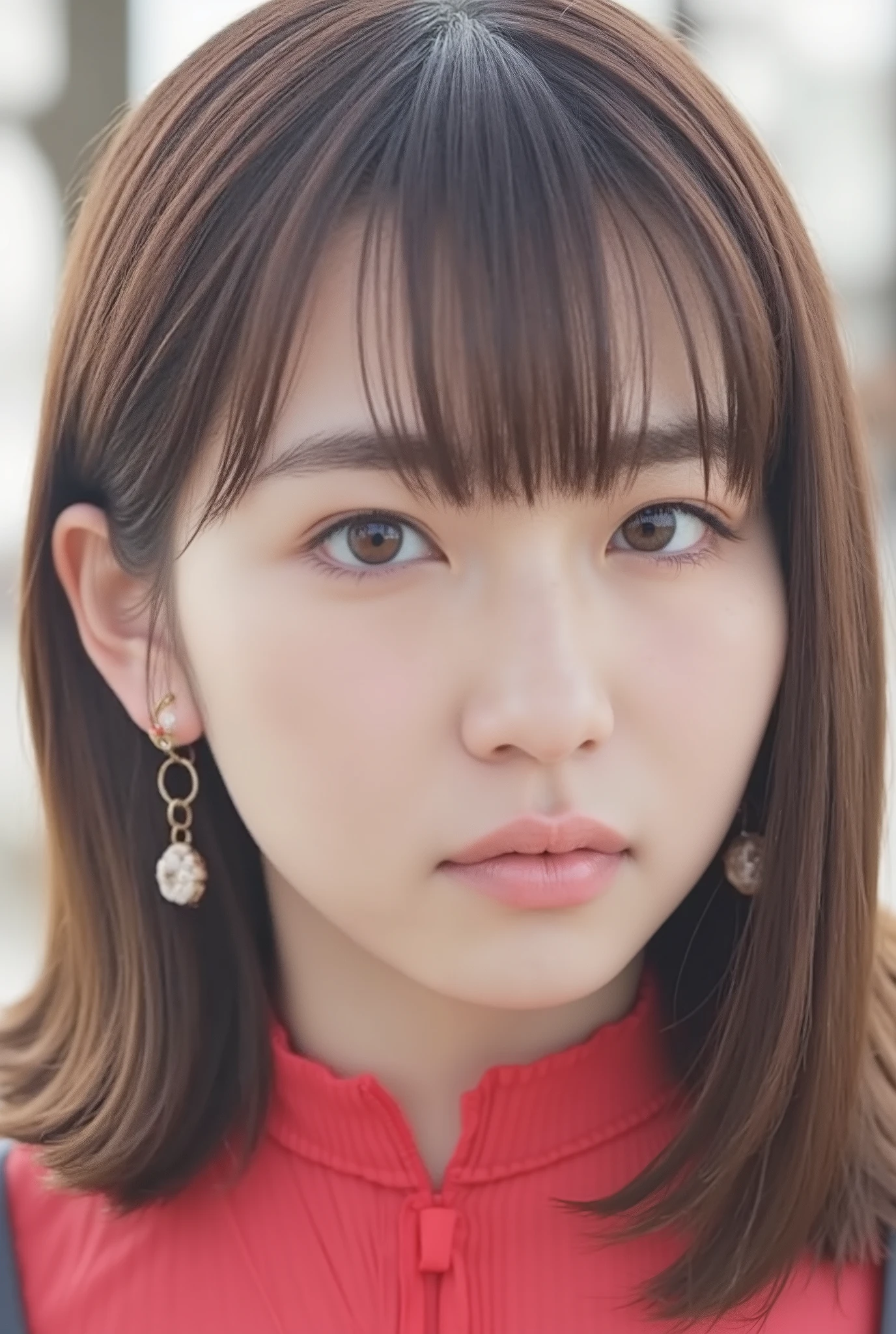 (Wearing special coboy costume), Very cute and baby-like face, Power puff girl, Naked, Angry pose, Angry face, (((BROWN LONG HAIR ASIAN SOUTHEAST GIRL))), masutepiece, High quality, UHD 45K, Realistic face, Realistic skin feeling , A Japanese Lady, , , Very cute and baby-like face, (((FLAT CHEST))), ((VISIBLE CLEAVAGE)), (MATRIX WORLD), ((look In front at the camera and SADNESS)), ((BROWN LEATHER COBOY HAT)), ((DETAILS SPECIAL COBOY COSTUME)) capture in ultra high resolution with photorealistic and beautiful lighting. (((CUTE GIRL))), ((RED LIPS)), ((RED BRA AND PANTIES)), ((CHUBBY)), ((BLACK LEATHER BELT, BROWN KNEE BOOTS, BLACK STOCKING)), modern equipment. Malay girl armed with red black Special coboy Crest, confident smile, girl in the middle of the TOKYO cyberpunk. Full body view.