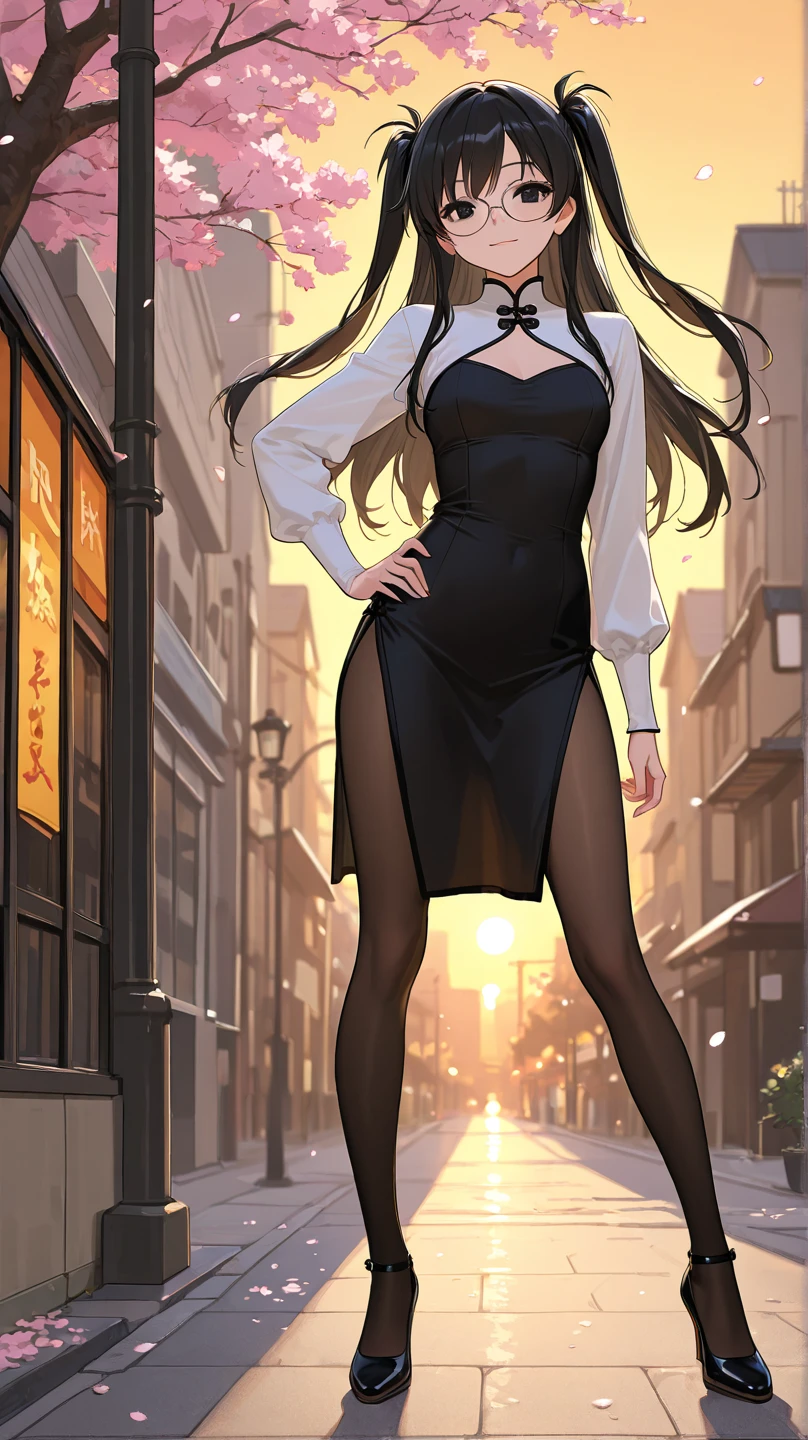 Photo of a 25 year old European girl posing, to be born, Beautiful woman, (super long wavy brown hair), ((portrait)), ((get used to it face:1.2)), ((get used to it facial features)), (finely get used to it skin), white skin, (White short dress), cyberpunk metropolis environment, (cool colorist, Moist, masterpiece of reflection) (perfect proportions)(realistic pictures)(highest quality) (get used to it) , HDR, (8k) (wallpaper) (cinematic lighting) (dramatic lighting) (sharp focus) (Complex)、((squat and open your legs)))