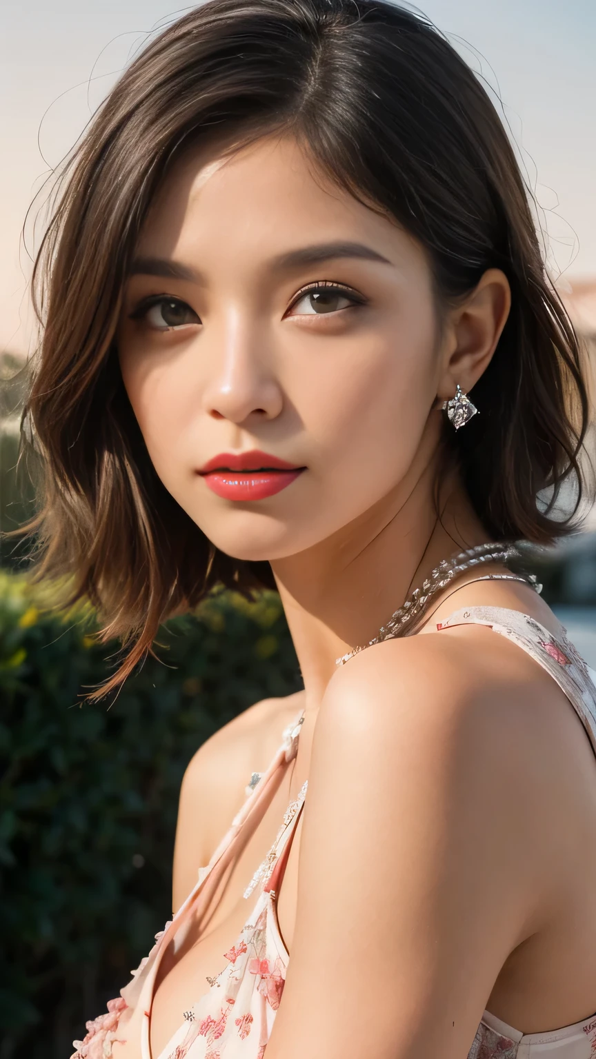 Masterpiece, high quality, 4K, beautiful design, shiny, from the front, award winning photo, extremely detailed, amazing, fine detail, absurdres, highly detailed woman, extremely detailed eyes and face, by lee jeffries nikon d850 film stock photograph 4 kodak portra 400 camera f1.6 lens rich colors hyper realistic lifelike texture dramatic lighting unrealengine trending on artstation cinestill 800 tungsten, solo, 1girl, smiling, looking at the viewer with a seductive intent, wearing lipstick
parure jewelery, a woman wearing a dresss and necklace laced with rubies , wearing parure jewelery,
<lora:Parure:0.755>,