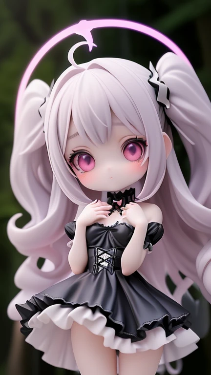 1girl , blondehair, long bangs, Wavy long hair, Gray eyes, Hair over one eye, v neck, seducting smile, erotick, Drop your bangs to the side, Chest exposed, Black dress coat, Black Flare Pants, black choker, fur drawchord, , elegent, upper body
