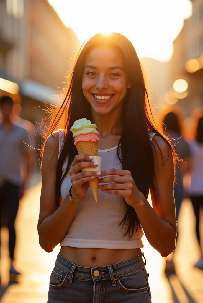 dvr-wwyt, a woman, [ice cream : a woman surfing a giant ocean wave: 12] , double exposure 