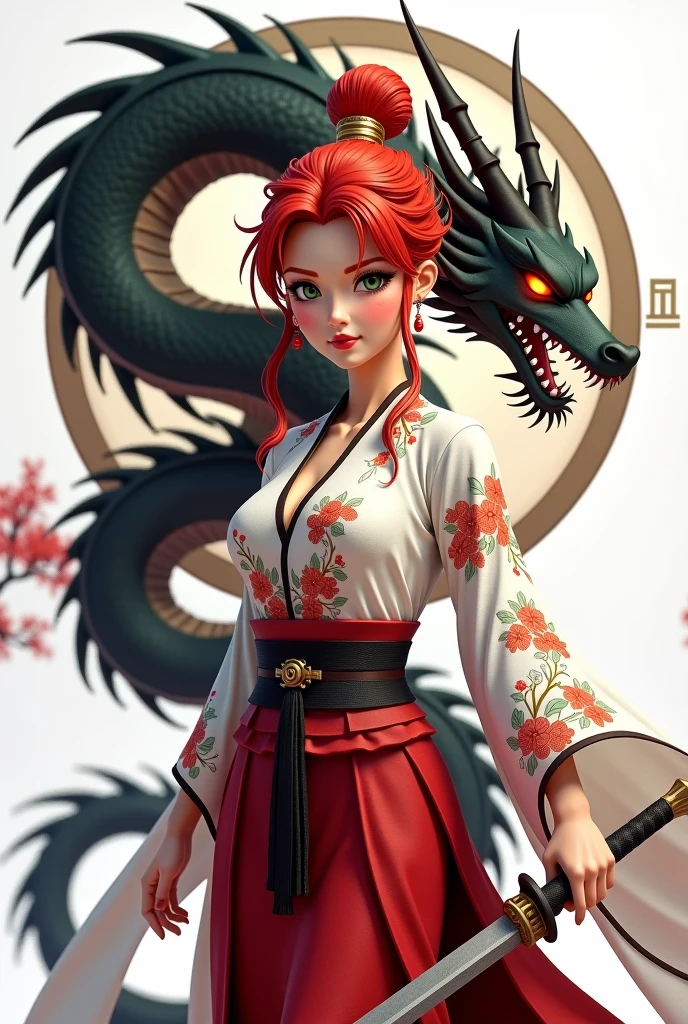 A Panda  in a warrior suite 