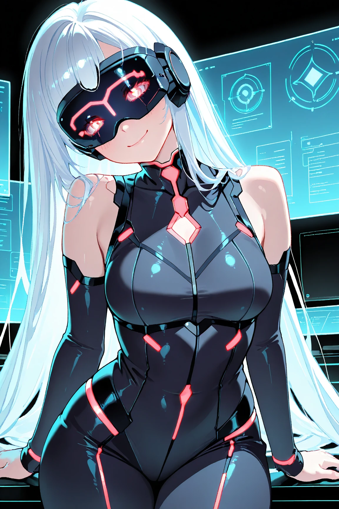 beautiful face, best quality, ultra high resnatural light, shiny skin, detailed skin, detailed face, detailed eyes, beautiful lady, blond hair, straight hair, floating hair, big hair, mole under eye, bespectacled, red frame glasses, A scene from a science fiction movie, a brilliant fantastic background, (a body-hugging green metal suit), thick belt. ((flat chest))