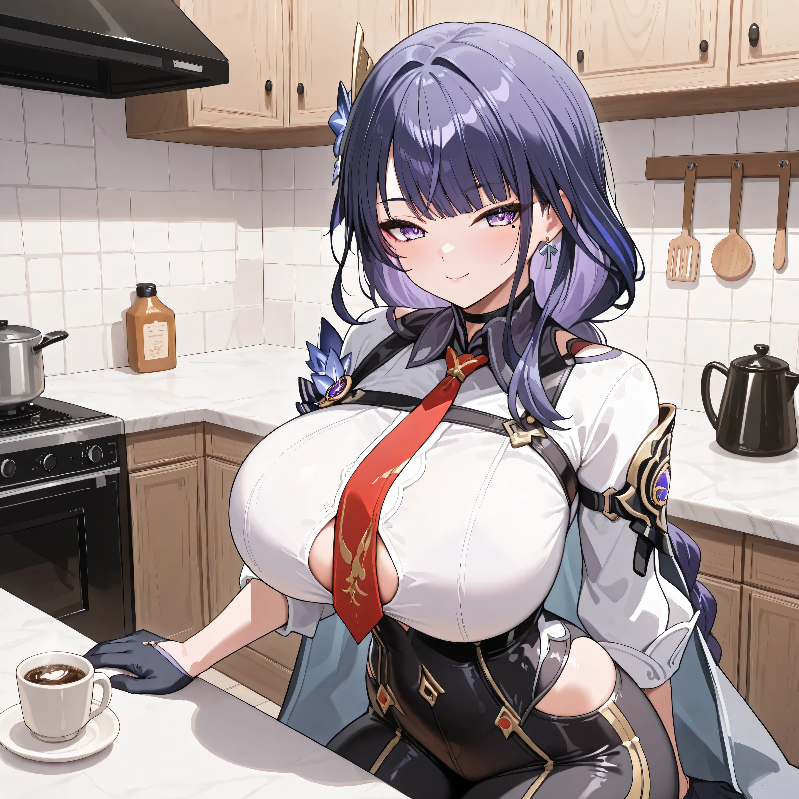 Meisterwerk, best quality, Gwendolyn_Tennyson, 1girl, Allein, white pants, long sleeve , Sitzung, Lagerfeuer, warme Beleuchtung , Hand auf das eigene Gesicht , annoyed, Kopfneigung, zur Seite schauen, Huge breasts,zerrissenes shirt, boob out
