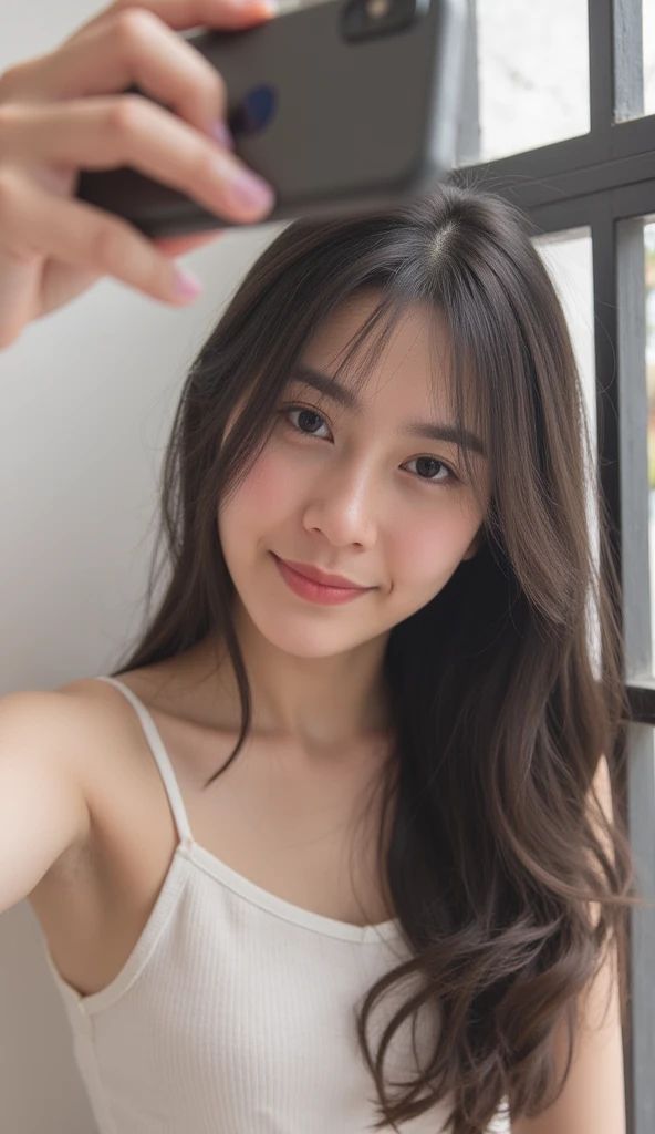 (((32k,High Details,High Detail、masterpiece,Attention to detail,whole body,Solitary))),RAW photos & Realistic atmosphere,beauty的深蓝色眼睛,Super detailed face,Detailed mouth,Glossy lips,Sparse eyebrows,Delicate eyes、Soft, fair skin,Every detail sparkles、Her deep blue eyes are so beautiful,Lip detail,Lips slightly open,Full lips,Very beautiful face,Good face shape,lifelike face,realistic teeth,Double eyelids,armpit,闪耀beauty的双唇,I want to kiss you,soft ,Stroke your chest with your hands,transparent,Sexy breasts,官能的なcleveage,Good transparency,Visible nipples,A big smile,Thin bands,beauty的眉毛,earrings,Skin exposure,nude,Infinite Reality, Realistic like手グラビアアイドル,likeき官能グラビアアイドル, like手グラビアアイドル, Very nice and lovely24beauty的年轻女孩,Blushing face,令人难以置信的beauty和优雅,24Old beautiful girl,Natural soft lighting,In a well-lit room,On a white bed(Chestnut shiny hair,short hair,barefoot,beauty而善良的眼睛:1.5),(like々beauty,Severe wear,Back to the bare neck,Gentle smile,Chest shape,Dazzling thighs,Tie your hair up high,Beautiful posture,No makeup,Eyes on me,cleveage,Wear sleeveless,not good,serious,No makeup:1.6)