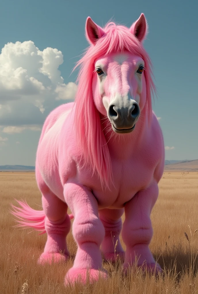 pink horse