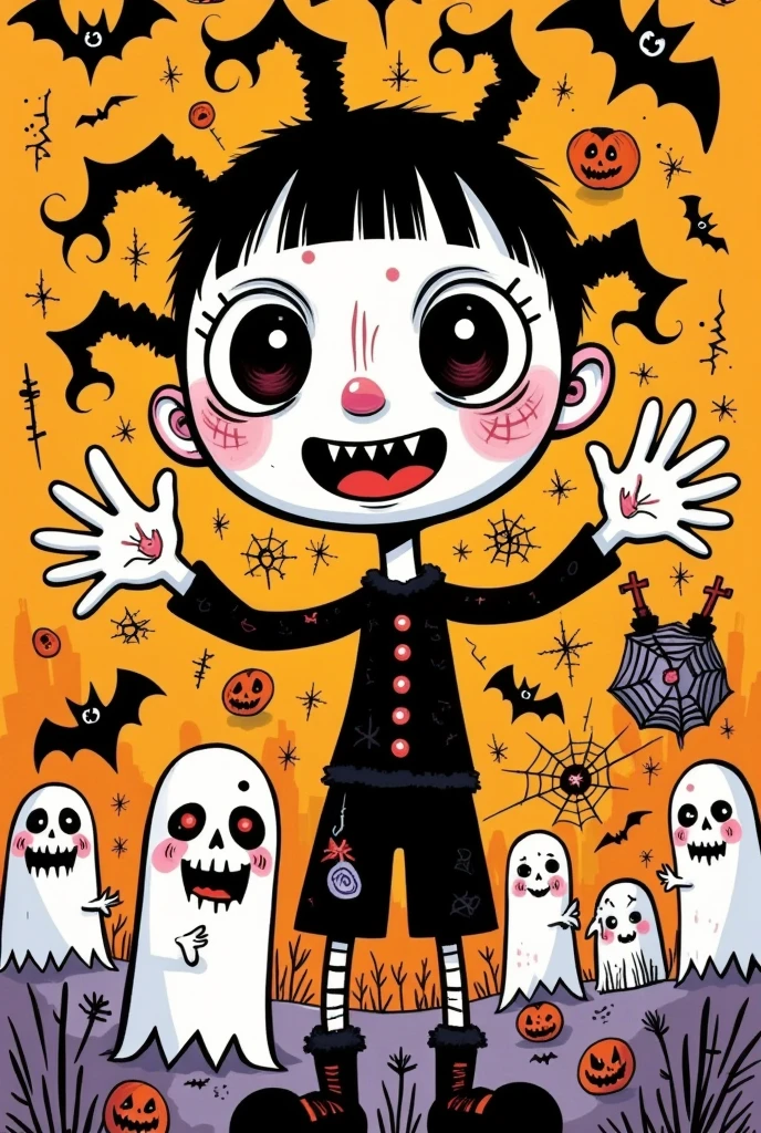 logo design， Keith Harlin ( Keith Harlin ) style: Halloween,funny illustration