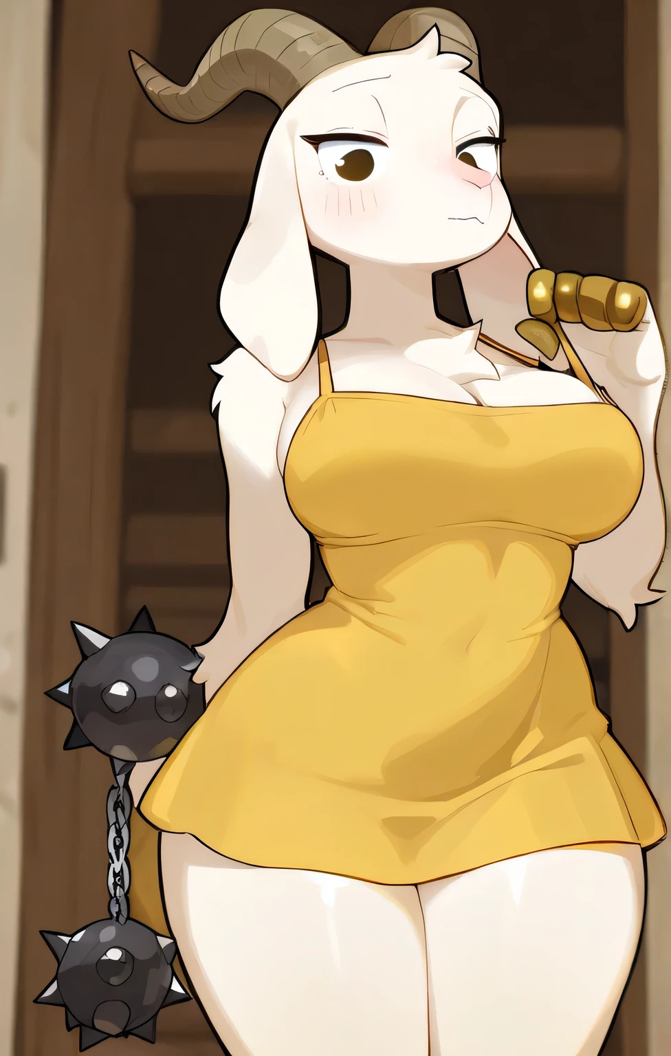 a pixel cat girl is standing with it's eyes open and smiling at the camera with an octopus like tail on her body, on a wall chained in a stone prison pretty ragged anime characters together over one another over the top of them a hard light blushing lewd face while wearing very tight boots micro leaf bikini, standing an animated figure with white skinny body a bread and a goey goop behind her is speech bubble