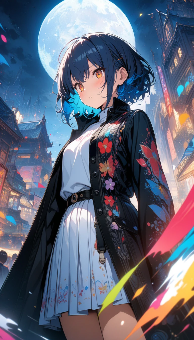 Anime girl and boy vintage cover novel anime