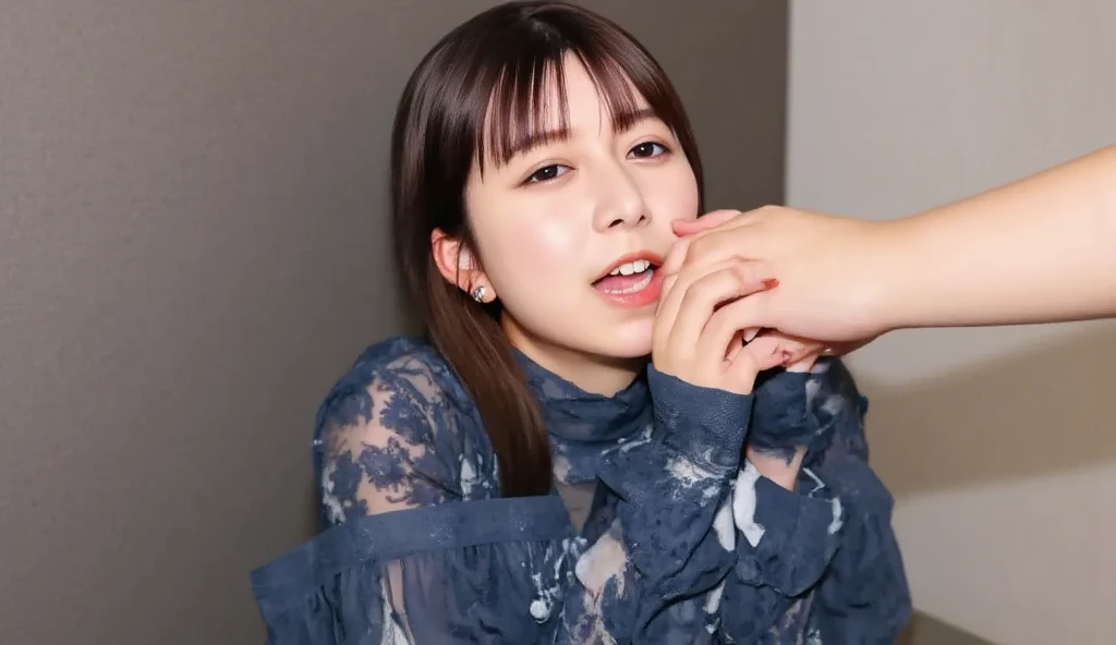 licking mouth, Highest quality, High resolution, detailed , Perfect penis, detailed, Licking the tip of the penis, Sucking penis, A little how on the tip, deep throat ,deep throat,deep throat / how, Pinch Perspective, Ahegao, Watch as they wake up from their sleep and give you a blowjob, Give me a blowjob on my body, On all fours,Completely nakedの美少女、Full nudity、A large amount of white fluid comes out of the peniy face is covered in sticky white liquid、A large amount of drips from the mouth、、Facial、Completely naked、Full nudity