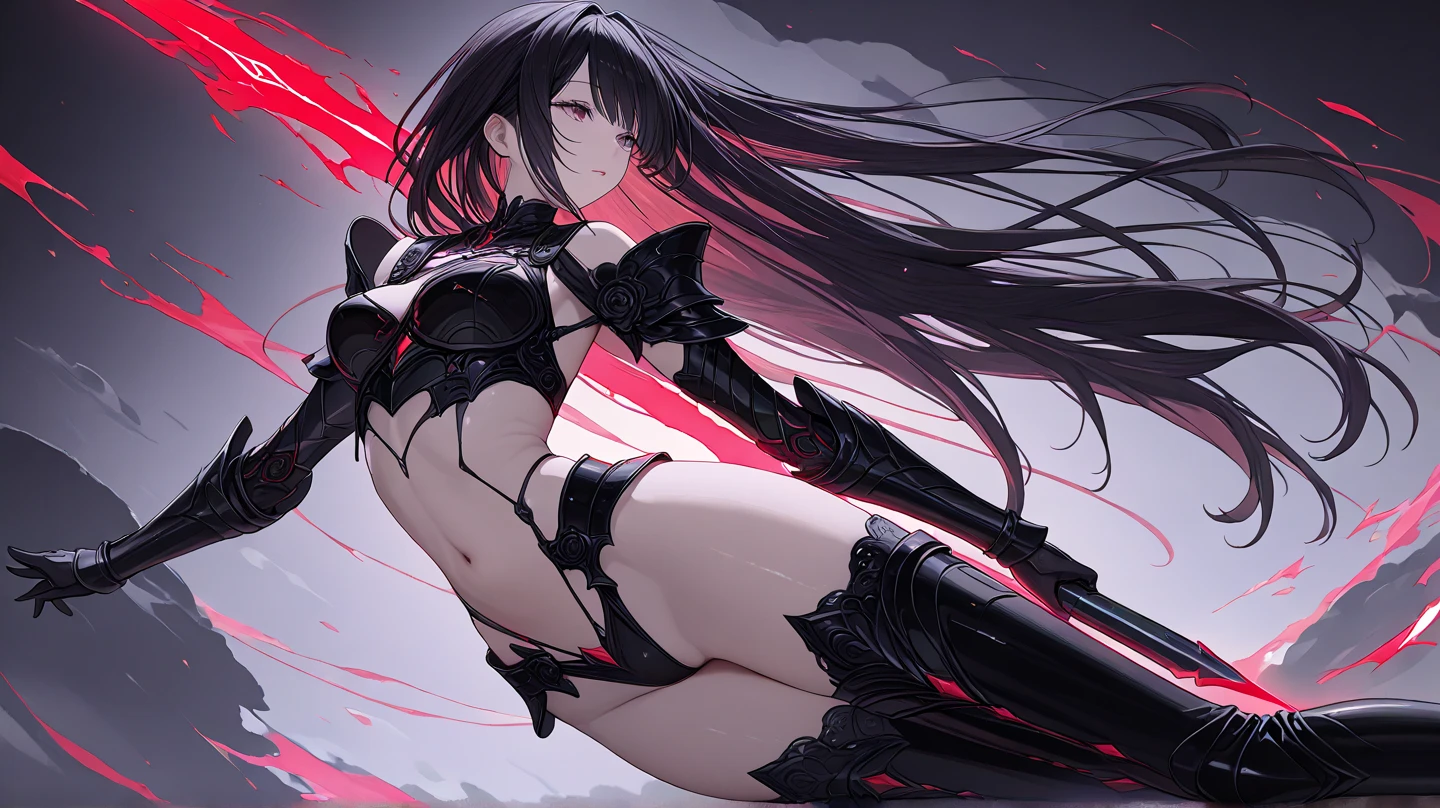 gothgirl,slim,(((best qualtiy))),(((tmasterpiece))),super detailing