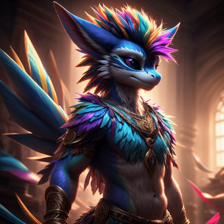 fox、Blue fur、male,show off breasts,animalpenis,knot,cumshot,masturbation, knotte