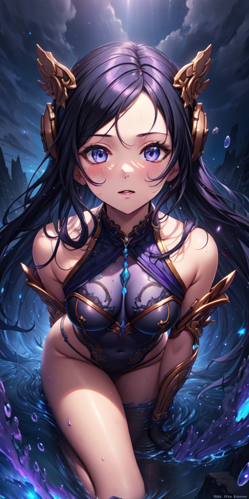 ((of the highest quality)), ((masutepiece)), (Ultra Detail), Add_detail:1, Add_detail:0, Add_detail:0.5,、Add_detail:2 (highest details) Add_detail:1.5 (Better Details) Add_detail:1 (good detail) Add_detail:0.5 (less details) Add_detail:0 (less details) Add_detail:-0.5 (Even less detail) Add_detail:-1(Even less detail), NSFW, Sharp Focus, depth of fields, Cinematic lighting, detailed costume, Lots of detail and texture,
1girl in,Tall body, (Beautiful detailed eyes:1.2), Purple eyes, Eyelashes, bikini of,, , Ichi Nokuharu Halong Hair, Black choker with multicolored hair, Hair Flower Ornament Neck Ribbon Multicolor Black Shorts, earrings, breasts, Sweaty skin, Feeling tired, (cinematic effects)
, Still sleepy, Woozy, Oh my ass itch, Fantasy World, swimming pools, Pool at night, (((Starry sky reflected on the surface of the water))),
close-up, focus on the ass,
city center,
Casual gestures in everyday life, Scenes that make the viewer nervous, little sweat, medium breasts, kawaii, Cute, Cool, Fantasy World, iridescent, (light Particle), Dynamic Angle, Dynamic Pose,,