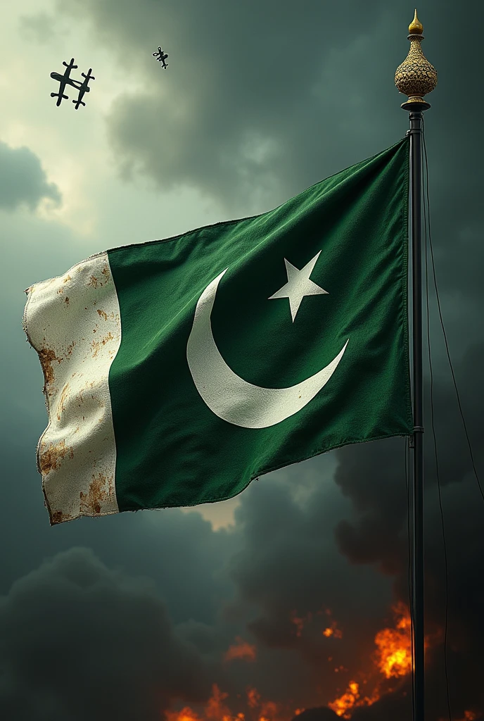 Pakistani Flag in Imprisonment
