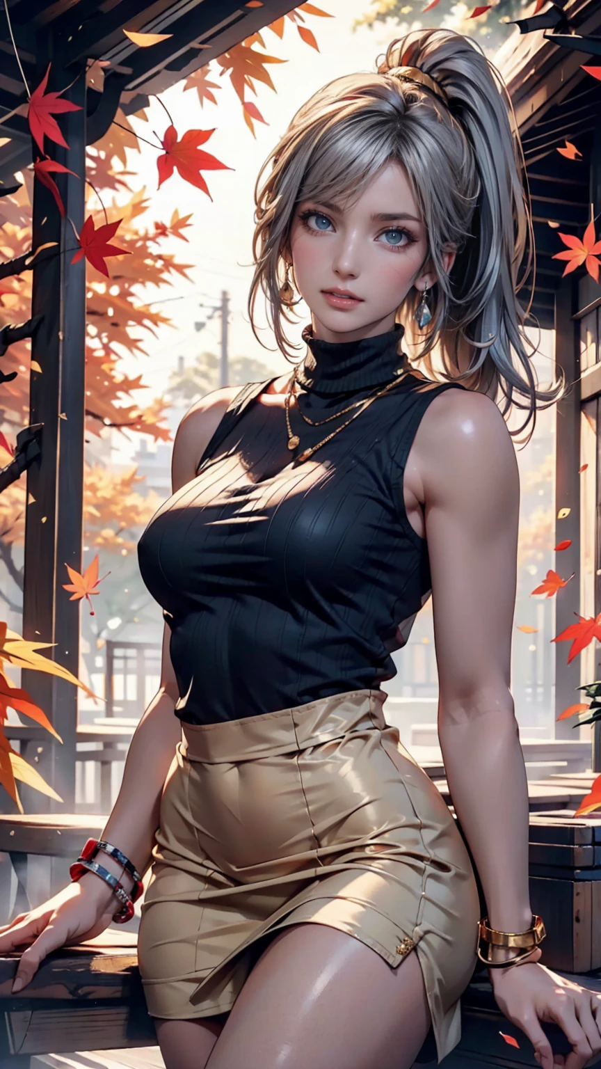 realistic, 1girl, brown braid hair, yellow eyes, glowing eyes, cloack, pants, parted lips, blush, night, flowers, sun, sunlight,magic