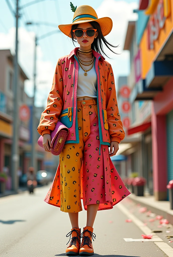The fashion style of the 80s was bold、Characterized by exaggeration and diversity,The most fashionable outfits include:Dynamic Style:80年代的运Dynamic Style包括宽松的运动裤、Sports jacket and sneakers,This style is not only suitable for sports wear,It has also become a part of daily fashion。
High-waisted pants and shorts:High-waisted pants became popular again in the 80s,Shorts are often paired with tight-fitting tops and high waists.。
Large earrings and a wide belt:Large earrings and a wide belt是80年代女性的常见配饰,They can add style and personality。
Bright colors and bold patterns:The 80s clothing was brightly colored,Neon colors included、Pink and blue,The pattern is also bold,Such as animal prints and abstract patterns。
Long hair and ponytails:Long hair and ponytails是80年代女性的流行发型,Symbolizes vitality and fashion。